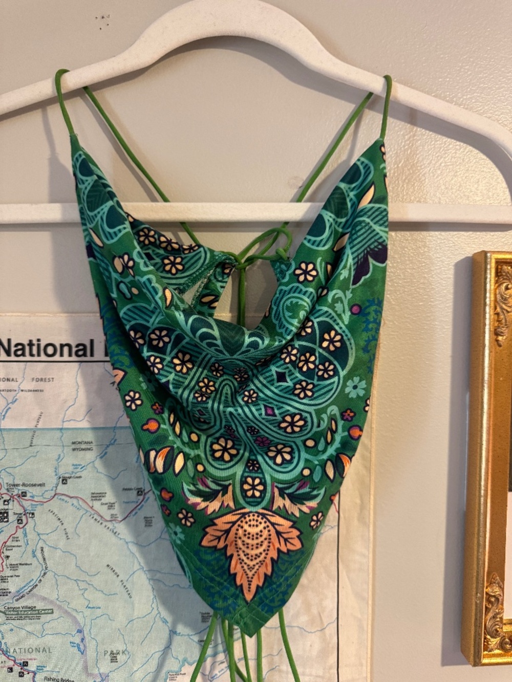 Green Bandana Tank